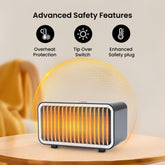 Fumato Fan Heater - Safety Features in Use